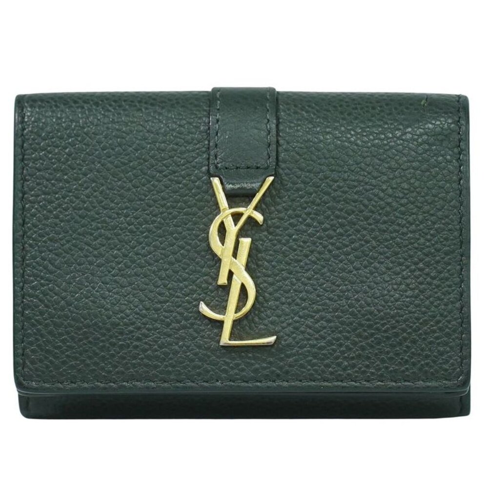 Saint Laurent Origami Tiny Trifold Folding Wallet Compact Wallet - Picture 1 of 9
